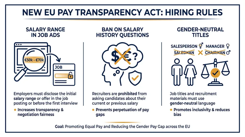 Key changes to the recruitment process under the new EU directive.