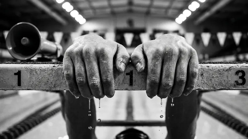 Even minor injuries, such as jammed fingers on the wall, can disrupt an elite swimmer's championship preparation.