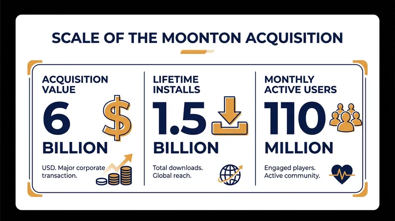 The sheer scale of Moonton's player base justified the historic $6 billion valuation.