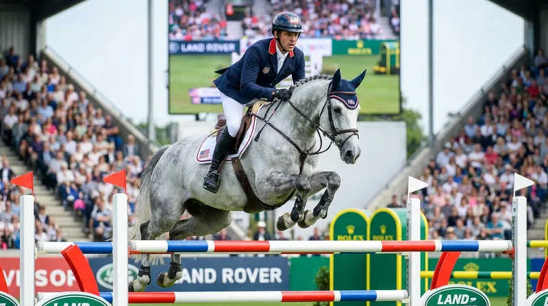 Boyd Martin remains the top-ranked American, holding firm in fifth place.