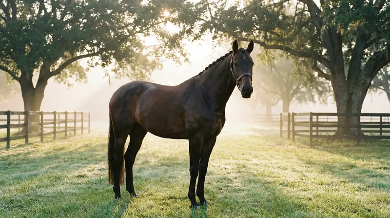 Equine athletes like the U.S. mare Jane require strict, mandated rest periods to heal from paddock injuries.