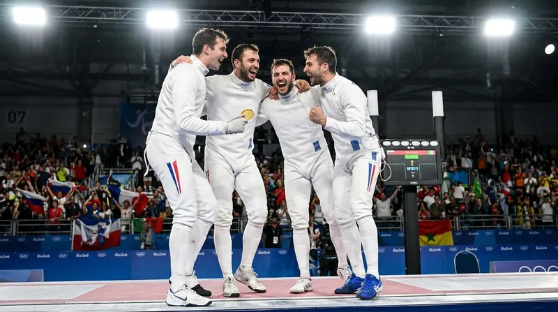 Team chemistry and depth are crucial in the nine-bout relay format of team foil.
