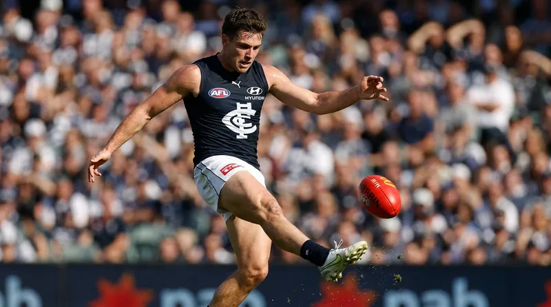 Midfielders Patrick Cripps and Sam Walsh have been instrumental in driving Carlton's mid-season resurgence.