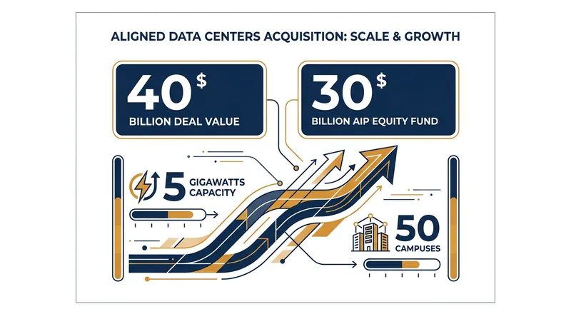 The sheer scale of the Aligned Data Centers portfolio.