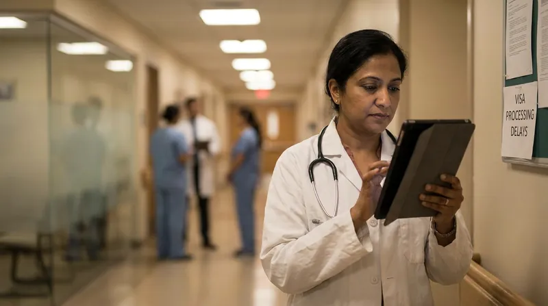 Foreign-born physicians successfully lobbied for an exemption to the domestic processing holds ahead of the July residency cycle.