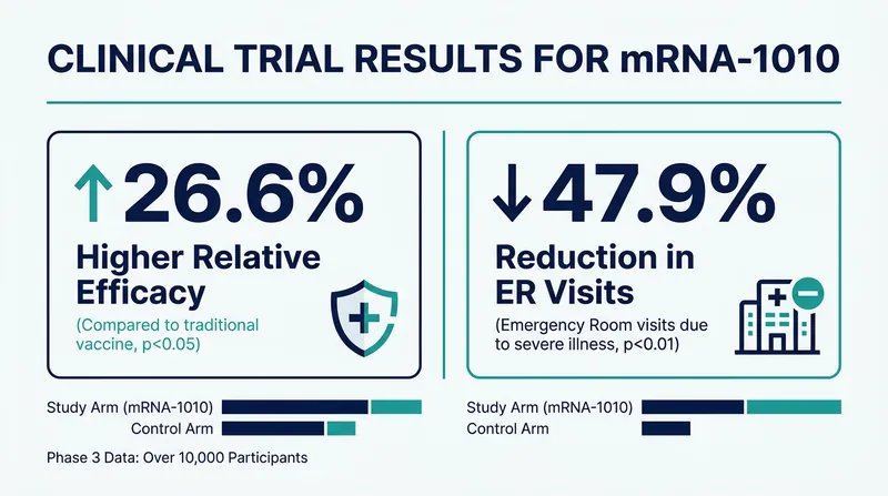 Phase 3 clinical trials demonstrated significant improvements in preventing both infection and severe outcomes.