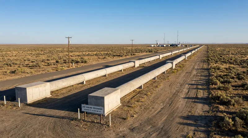 The LIGO observatory in the United States, which detected the record-breaking GW250114 signal in January 2025.
