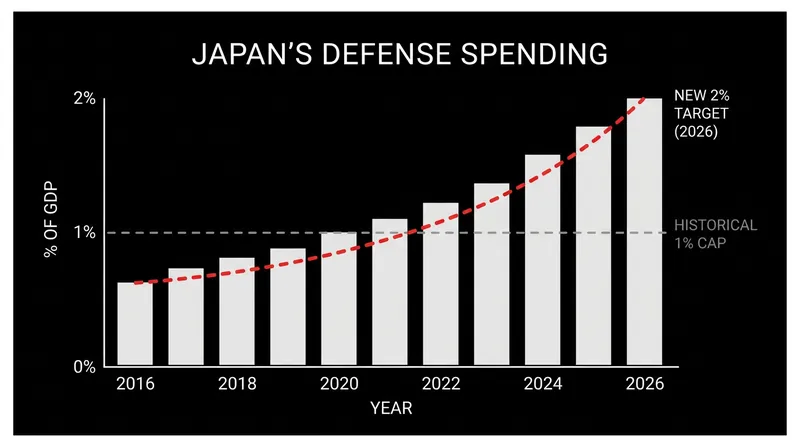 The new administration plans to double defense spending to 2% of GDP by the end of 2026.