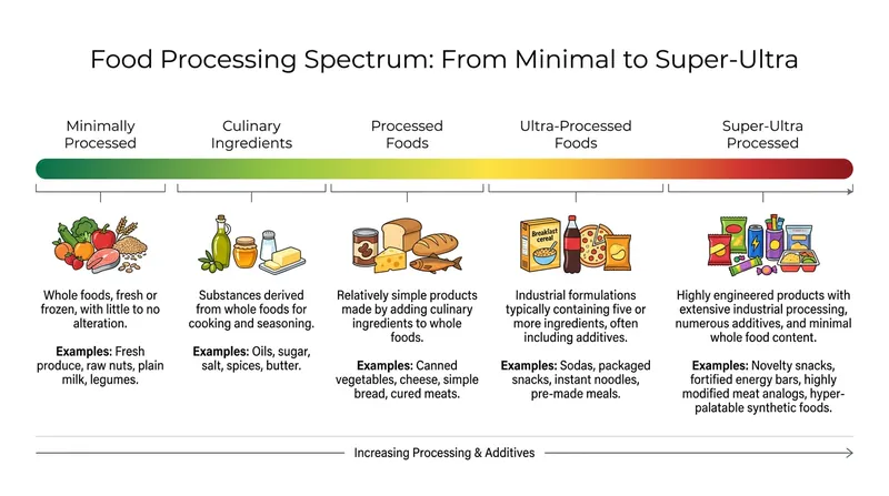 New AI-driven models are attempting to score foods on a continuous processing spectrum rather than rigid categories.