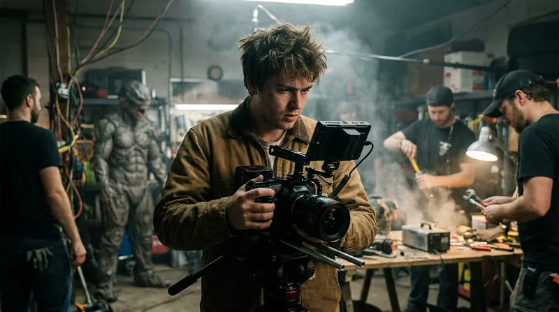 The production utilized a skeleton crew and prosumer equipment to keep the budget under $1 million.