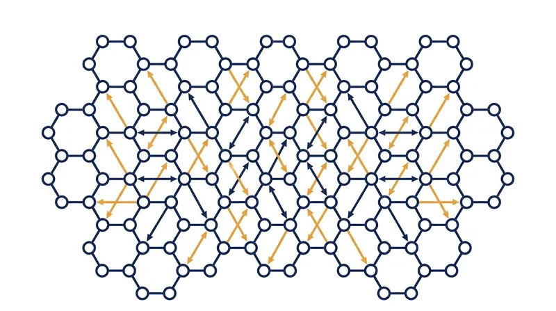 By twisting two layers of molybdenum ditelluride, physicists created a moiré superlattice that forces electrons to interact intensely.