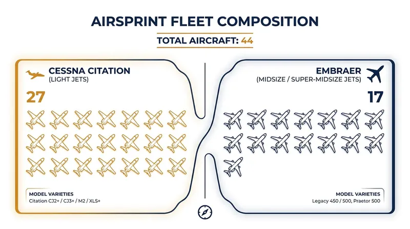 The private equity injection will accelerate AirSprint's fleet modernization and potential expansion into larger cabin classes.