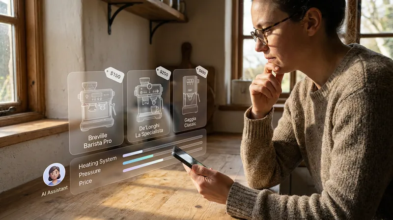AI agents excel at cross-referencing specifications and prices in real-time, eliminating the need for manual research.