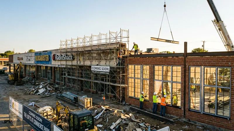 The RESIDE Act provision provides funding to convert vacant commercial buildings into mixed-income housing.