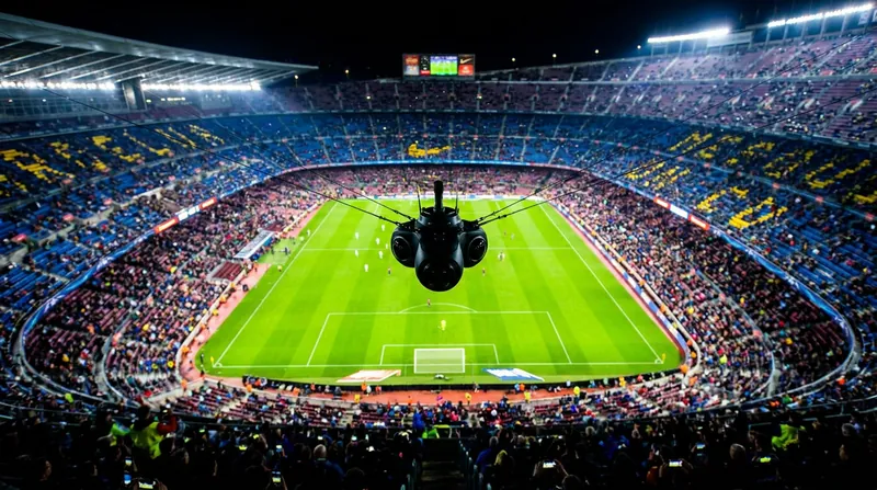 Modern aerial cameras and tactical feeds have turned the broadcast into an immersive, video-game-like experience.