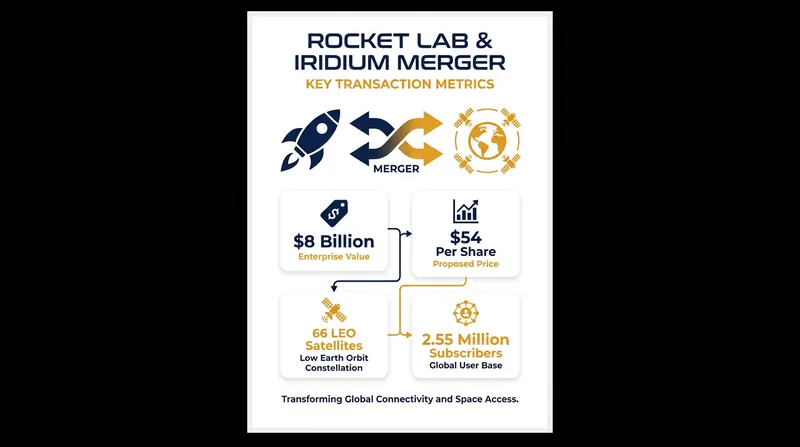 By the numbers: The scale of the Rocket Lab-Iridium acquisition.