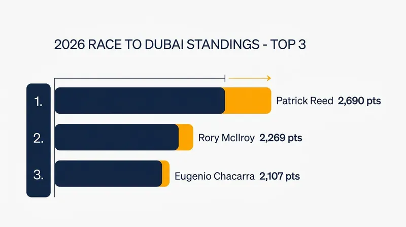 The updated Race to Dubai standings following the Italian Open.