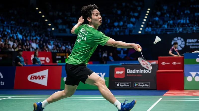 Seo Seung-jae's decision to focus exclusively on men's doubles has resulted in devastating offensive consistency.