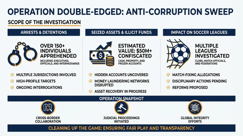 The scale of the joint ICAC and Hong Kong Police operation.
