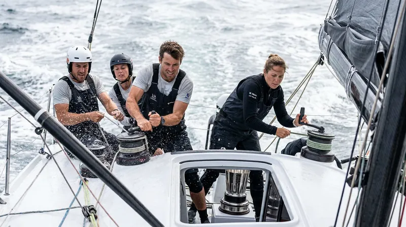 The 2026 Tour Voile mandates four-person crews, requiring the inclusion of female and youth sailors.