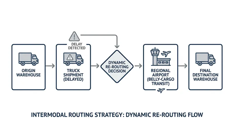 Digital freight matching allows shippers to seamlessly blend ground and air logistics to ensure zero-fail delivery.