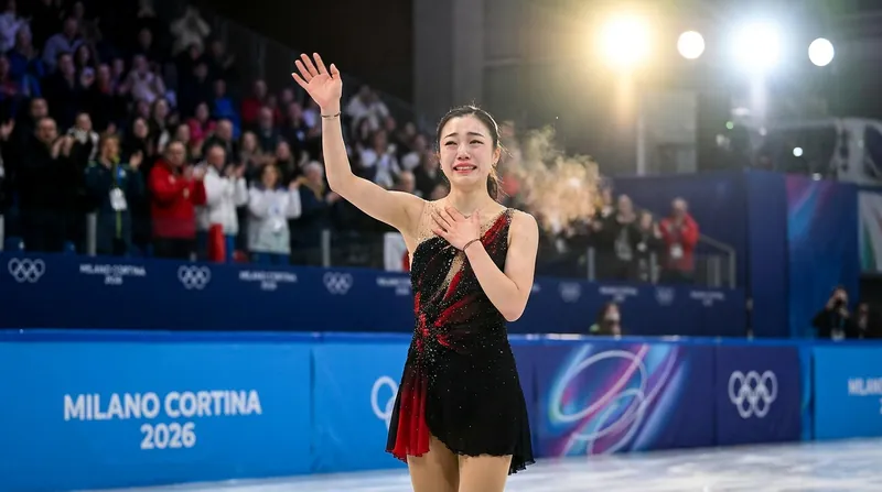 Chinese legends Sui Wenjing and Han Cong bid an emotional farewell to competitive skating at the Milan-Cortina Olympics.