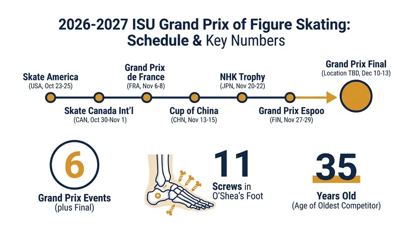 Key figures defining the 2026-2027 Grand Prix season and the physical toll on its absent stars.