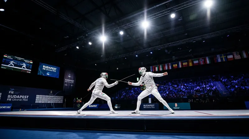 The FIE Grand Prix in Budapest provided the ultimate testing ground for Hauri's rehabilitated shoulder.