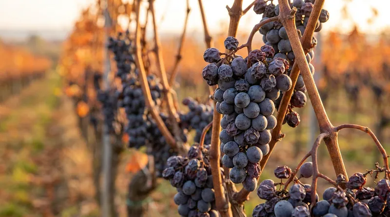 Hundreds of thousands of tons of California wine grapes were left unpicked last year due to a lack of winery demand.
