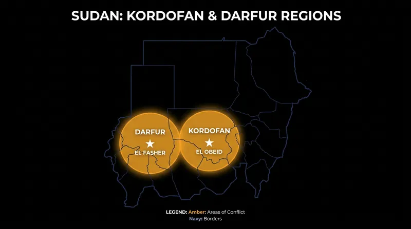 El Obeid, the capital of North Kordofan, has become the latest epicenter of the conflict following the fall of El Fasher.