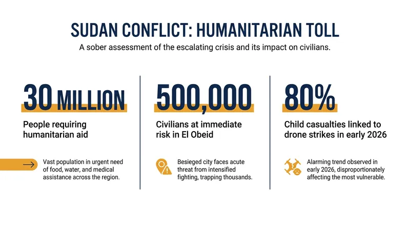 The human cost of the ongoing civil war in Sudan has reached unprecedented levels.