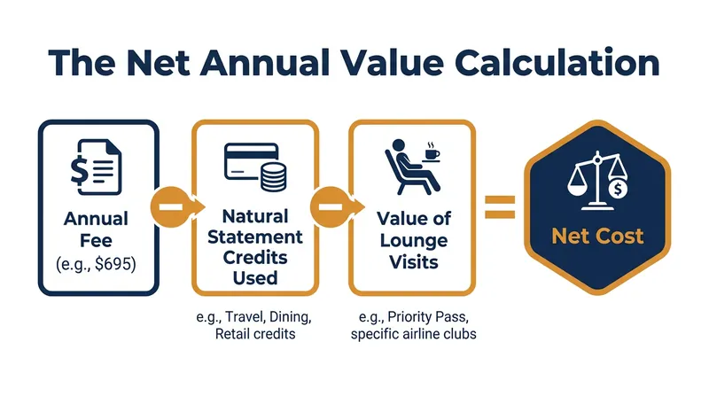 Calculating your net annual value is the best way to determine if a premium card is still worth keeping.