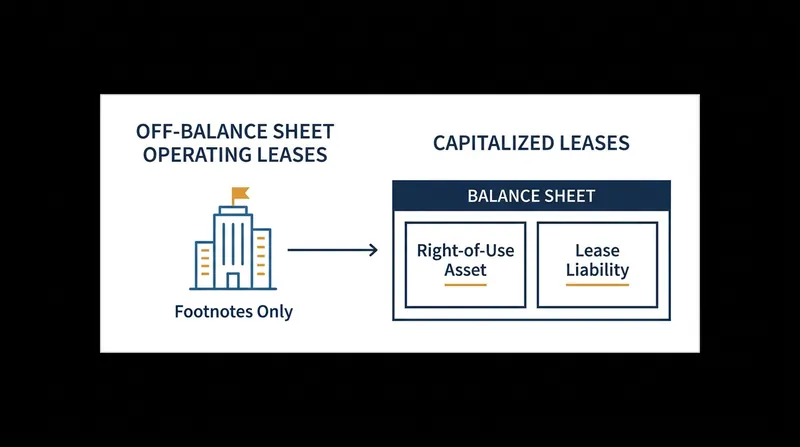 Under ASC 842 and IFRS 16, operating leases are no longer hidden in the footnotes.