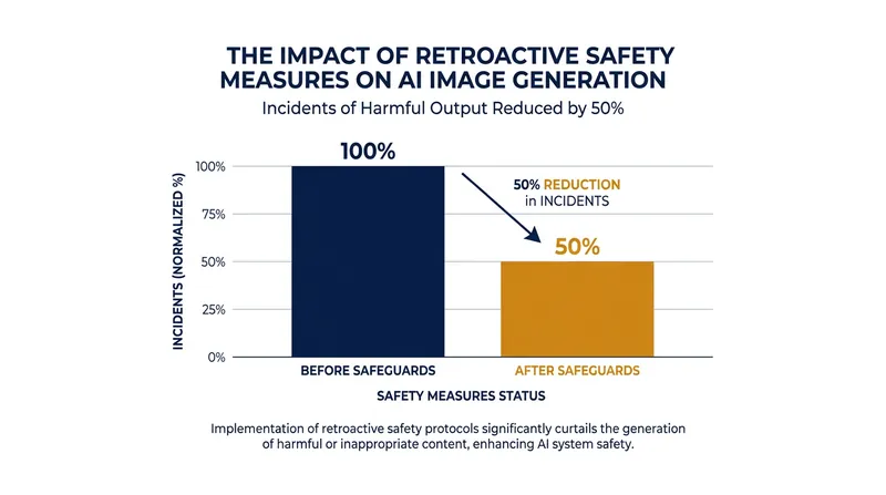 X and xAI reported a 50 percent reduction in sexualized deepfakes after implementing new prompt filters.