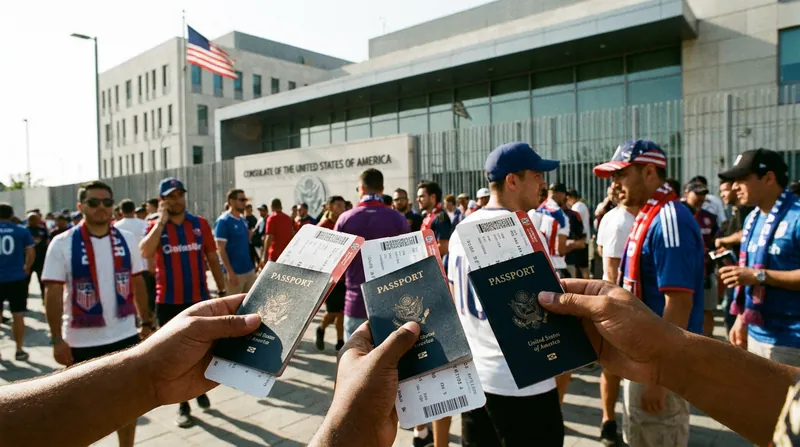Fans from around the globe are utilizing expedited systems like FIFA PASS to secure their travel documents.