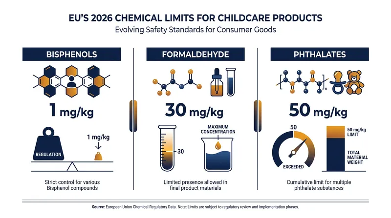 The strict new chemical thresholds enforced by the EU's Toy Safety Regulation and REACH fast-track.