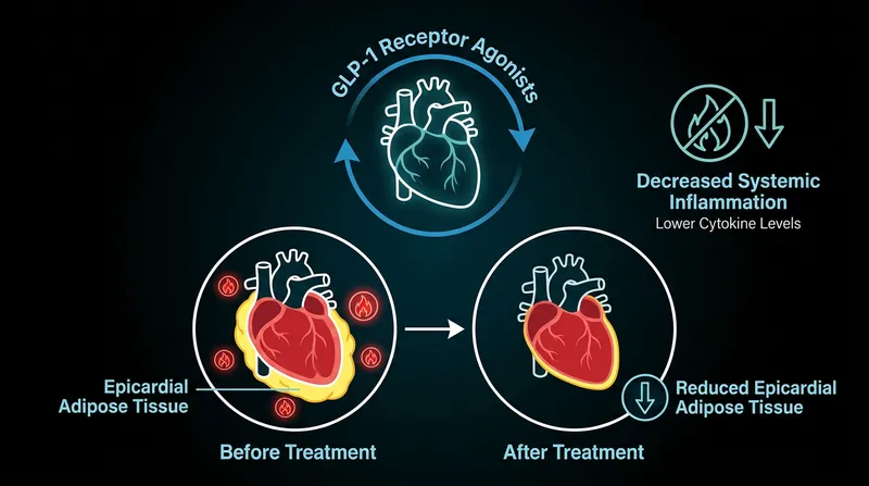 Researchers believe semaglutide directly benefits the heart by reducing inflammation and the fat deposits that constrict the muscle.