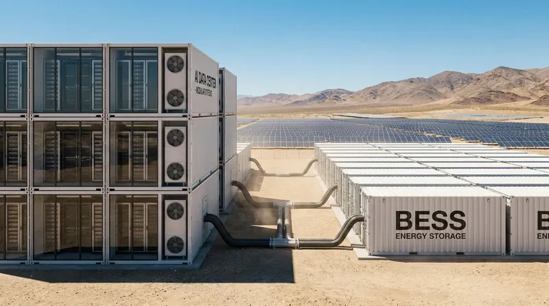 Second-life battery microgrids are increasingly being deployed to buffer the massive power demands of AI data centers.