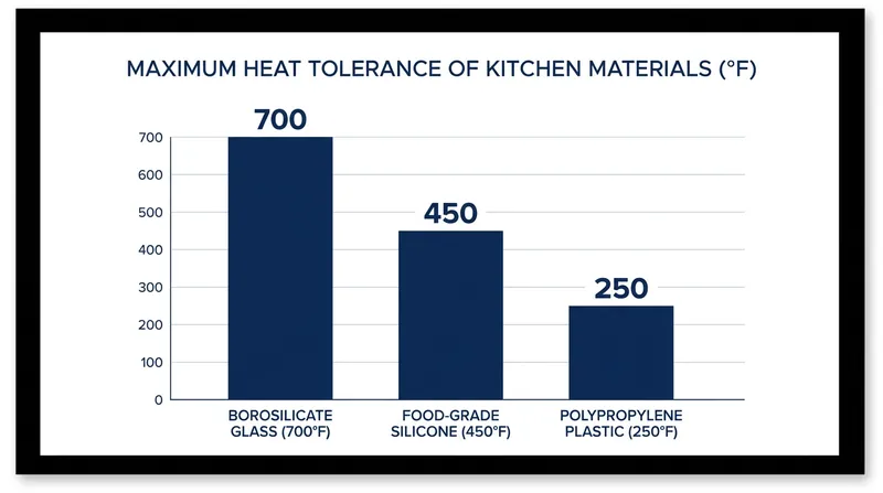 Heat tolerance limits dictate which materials can safely withstand repeated microwave radiation.
