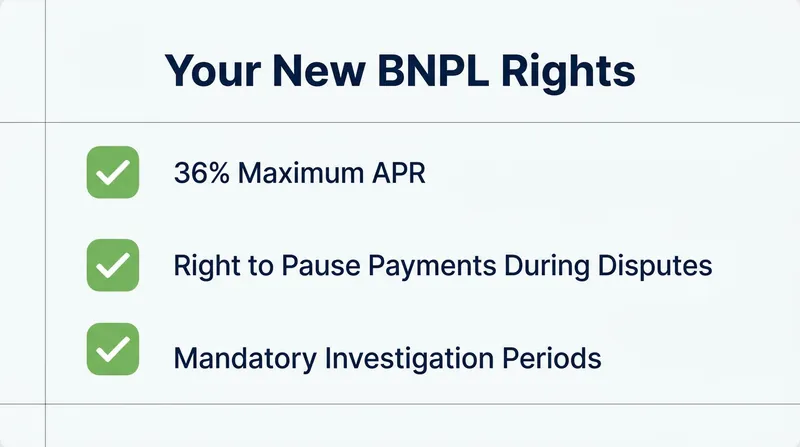 The core protections granted to shoppers under the new Illinois legislation.