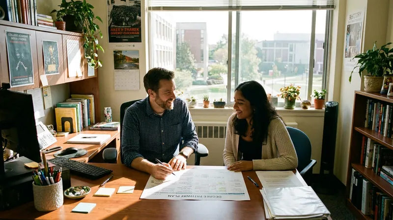 Proactive advising and clear transfer pathways are credited with boosting student retention.