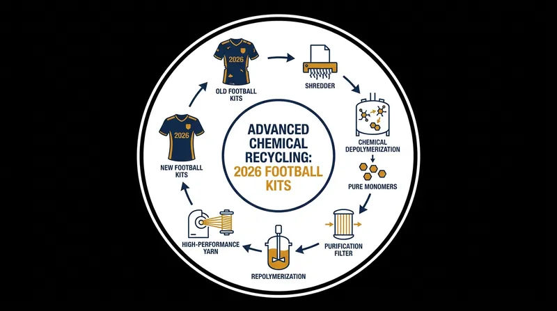 Chemical recycling breaks down textile waste at the molecular level, creating yarn that is as strong as virgin polyester.