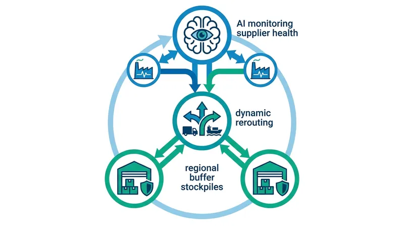 How AI and predictive logistics enable the Hybrid JIT model.
