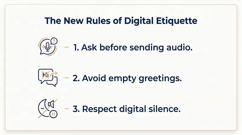Experts recommend adopting consent-based communication to reduce digital friction.