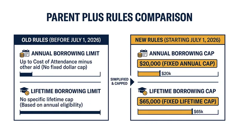 The new legislation replaces uncapped borrowing with strict annual and lifetime limits.