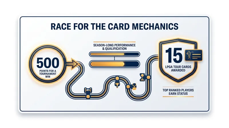 The math behind the Epson Tour's season-long Race for the Card.