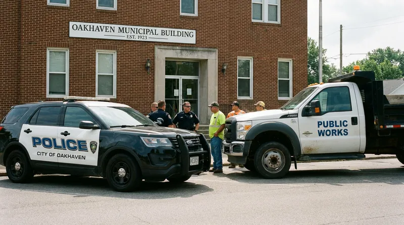 Emergency services and public works are often exempt from the four-day schedule to maintain 24/7 coverage.