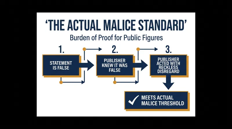 Public figures face a significantly higher evidentiary burden in defamation lawsuits than private citizens.