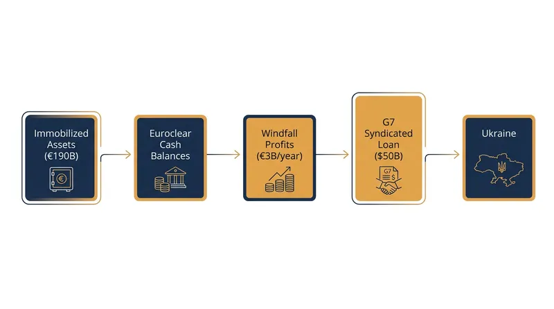 How the Extraordinary Revenue Acceleration (ERA) mechanism transforms frozen asset interest into upfront capital.