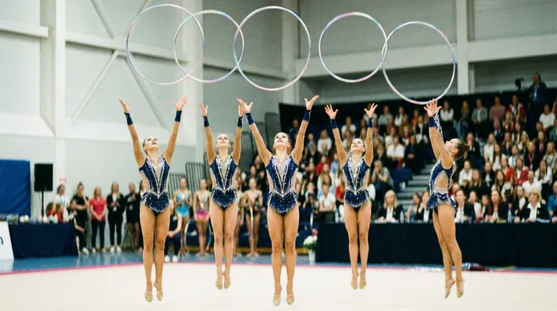 Group routines will be a major focal point at the upcoming World Championships in Frankfurt.